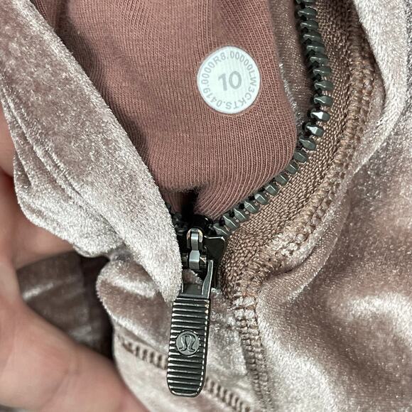 Lululemon Define Hooded Jacket Velvet Spanish Oak 10 Athleisure Activewear - Picture 8 of 15